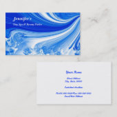 Moderne Wellness-Center-Geschäfts-Karte Visitenkarte (Vorne/Hinten)