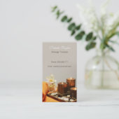 Moderne Wellness-Center-und Visitenkarte (Stehend Vorderseite)