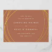 Moderne Welten | Save the Date aufgedeckte Karte (Vorderseite)