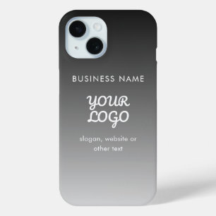 Moderne Werbe-Logo & Text Bearbeitbare Farbe Case-Mate iPhone Hülle