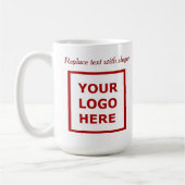 Moderne Werbeunternehmen-Logo-Slogan-Website Kaffeetasse (Links)