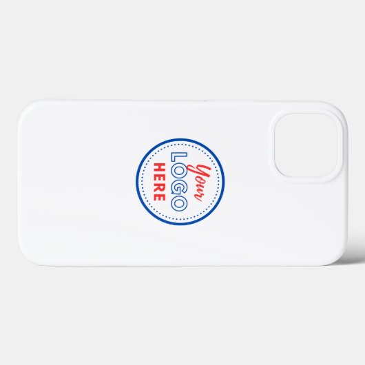 Moderne Werbung für Firmenlogo Case-Mate iPhone Hülle (Rückseite (Horizontal))