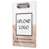 Moderne Werbung für Minimalistische Logos Klemmbrett (Links)