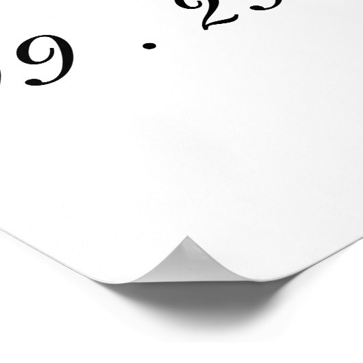 Moderne whimsical Black Cat Wedding Willkommen Poster (Ecke)