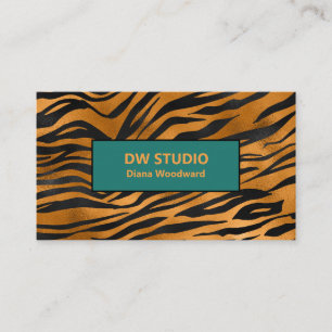 Moderne Whimsical Girl Business Card Visitenkarte