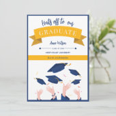 Moderne Whimsikhaare vom Abschluss Ankündigung (Stehend Vorderseite)