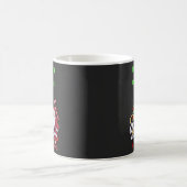 Moderne Whimsischer Weihnachtsmusik Kaffeetasse (Mittel)