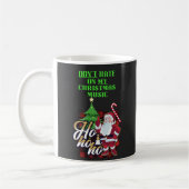 Moderne Whimsischer Weihnachtsmusik Kaffeetasse (Links)