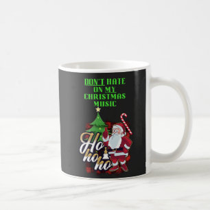 Moderne Whimsischer Weihnachtsmusik Kaffeetasse