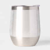Moderne Whimsy-Dolphin-Fotos Monogram Tumbler (Links)