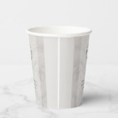 Moderne Whimsy-Dolphin-Hochzeit Pappbecher (Rechts)