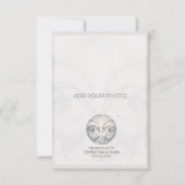 Moderne Whimsy Dolphin Wedding RSVP Response Card Karte (Vorderseite)
