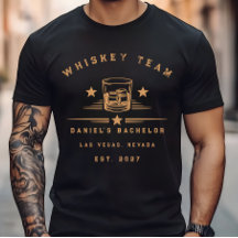 Moderne Whiskey-Themen-Wochenend-Junggesellenparty