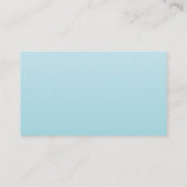 Moderne Wickeleinheit Visitenkarte (Rückseite)