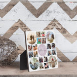 Moderne Wiedersehen 20 FotoCollage Fotoplatte<br><div class="desc">Mit diesem modernen und zeitgenössischen Plakatdesign schaffen Sie eine bleibende Erinnerung an Ihre Wiedersehen. Mit dieser Vorlage können Sie bis zu 20 Ihrer Lieblings-Fotos in einem schön gestalteten Layout präsentieren. In der Mitte gibt es Platz, um Ihr Familienmonogramm zu präsentieren und eine personalisierte Touch hinzuzufügen, die es wirklich einzigartig macht....</div>