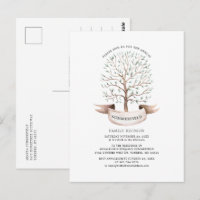 Moderne Wiedersehen Genealogie Tree Aquarell