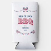 Moderne Wiedersehen GRILLEN 4. Juli Sommersommer P Selters Dosenkühler (Vorderseite)