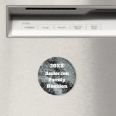 Moderne Wiedersehen Schwarz-weiß sinkendes Wasser Magnet (In Situ (Geschirrspüler))