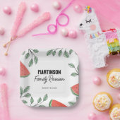 Moderne Wiedersehen Summer Tree Pappteller (Party)