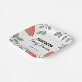 Moderne Wiedersehen Summer Tree Pappteller (Gewinkelt)