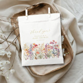 Moderne Wildblume Babydusche Geschenktütchen