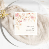 Moderne Wildblume | Botanischer Garten Hochzeit Serviette