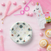 Moderne Wildblume Garden Paper Teller (Party)