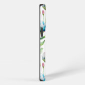 Moderne Wildblume iPhone Hülle (Rechte Seite)