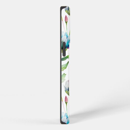 Moderne Wildblume iPhone Hülle (Rechte Seite)