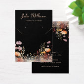 Moderne Wildblume-Kette Earring Display Card (Schreibtisch)