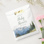 Moderne Wildblume Kinderdusche in Wasserfarbe Geschenktütchen (Versiegelt)