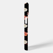 Moderne Wildblume Musterschrift Name Case-Mate iPhone Hülle (Rückseite / Rechts)