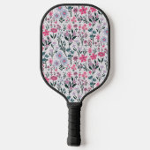 Moderne Wildblume Pickleball Schläger (Rückseite)