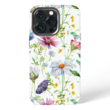 Moderne Wildblumenmuster