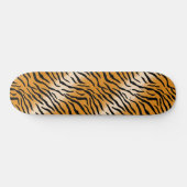 Moderne Wildtiger-Muster Skateboard (Horizontal)