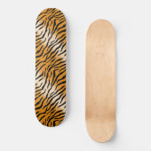 Moderne Wildtiger-Muster Skateboard (Vorderseite)