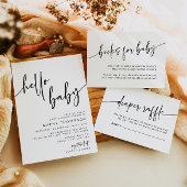 Moderne Windelrumpe signieren neutrale Minimal ein Poster