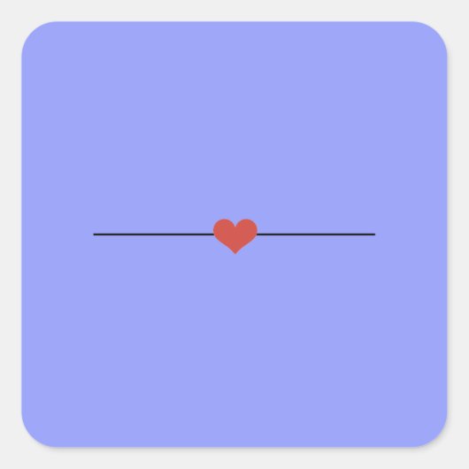 Moderne Winkeln machen aus Ihnen Quadratischer Aufkleber (Vorderseite)