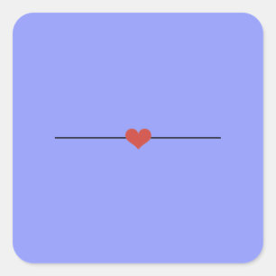 Moderne Winkeln machen aus Ihnen Quadratischer Aufkleber