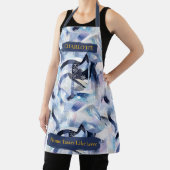 Moderne Winter Abstrakte Schürze mit Individuelle  (InSitu)