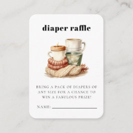 Moderne Winter Ugly Sweater Baby Dusche Umschließu Begleitkarte