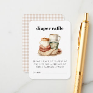 Moderne Winter Ugly Sweater Baby Dusche Umschließu Begleitkarte