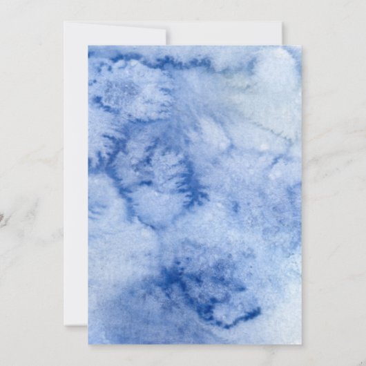 Moderne Winterlandschaft Unser Bestes Abenteuer Einladung (Rückseite)