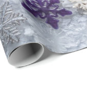 Moderne Wintermuster 2022 Geschenkpapier (Rolleneckpunkt)