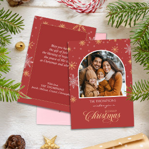 Moderne Winterschneeflocken Foto Weihnachten