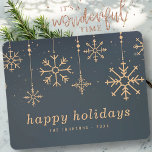 Moderne Winterschneeflocken Weihnachten<br><div class="desc">Design setzt sich aus modernen Winterschneeflocken Weihnachten zusammen. Hier finden Sie: http://www.zazzle.com/store/selectpartysupplies</div>