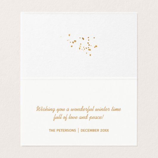 Moderne Winterwälder trockenen Zweige Kiefernwälde (Innenseite Aufgefaltet)