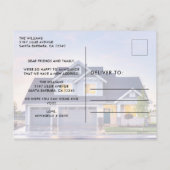 Moderne wir haben das moderne Foto verändert Ankündigungspostkarte (Rückseite)