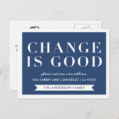 Moderne wir haben neue Postkarte (Vorne/Hinten)