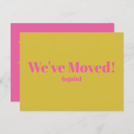 Moderne wir haben neue Zuhause-Moving-Technologie  Postkarte